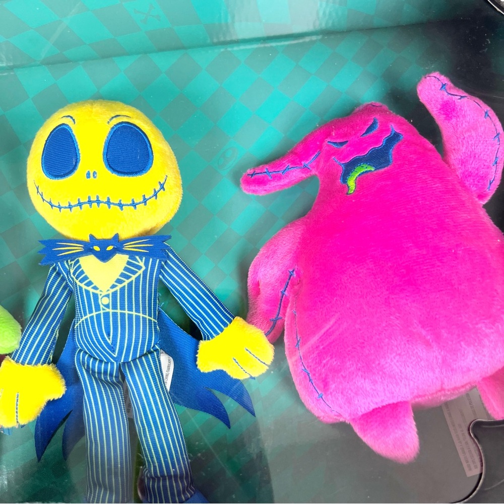 Disney The Nightmare Before Christmas Plush Set - Orange, Green, Blue, Pink - Picture 5 of 10